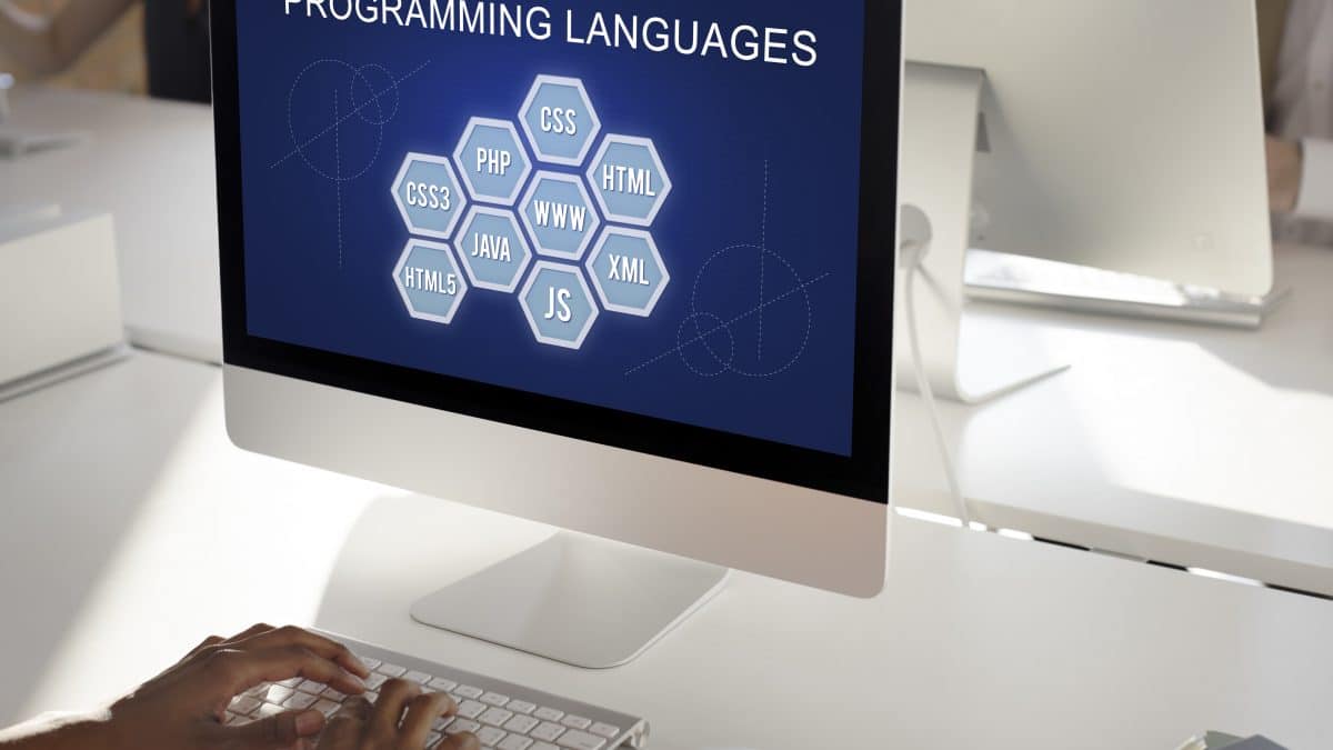programming language coding developer software concept